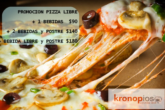 Menu Pizza Libre